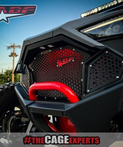 polaris pro r with aftermarket front grill