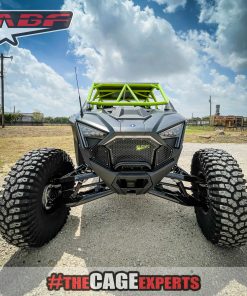 polaris pro r with aftermarket front grill