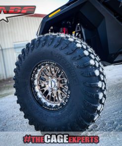 rzr pro r bronze forged beadlock wheels with 35 inch tires.