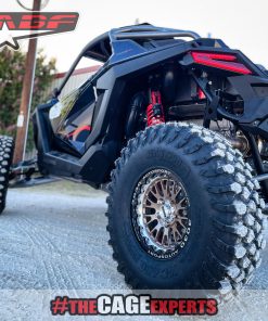 rzr pro r with bronze bead lock wheels and 35 inch tires