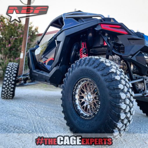 rzr pro r with bronze bead lock wheels and 35 inch tires