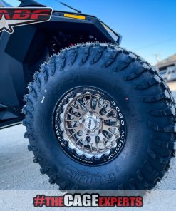 rzr pro r bronze forged beadlock wheels with 35 inch tires.