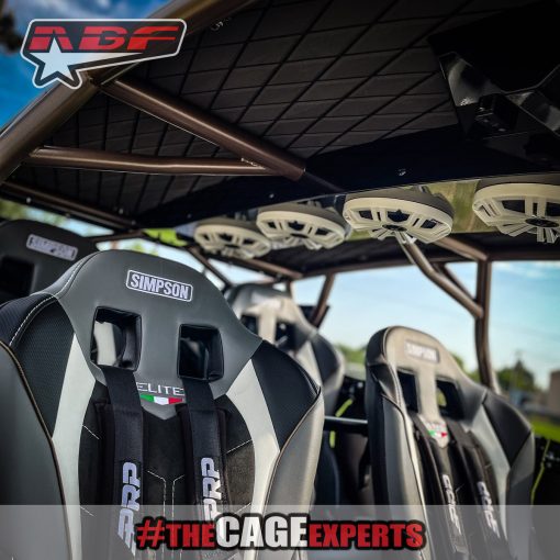 rzr pro r 4 seat rollcage with audio roof