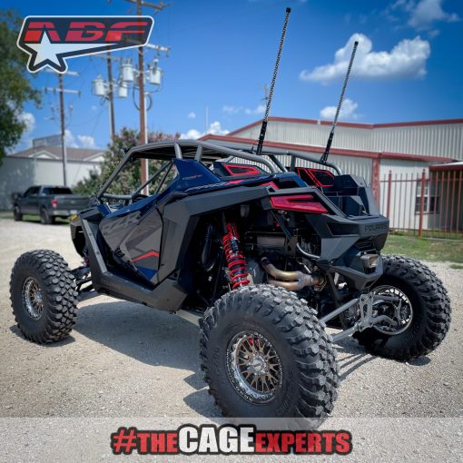 2 seat rzr pro r with aftermarket rollcage