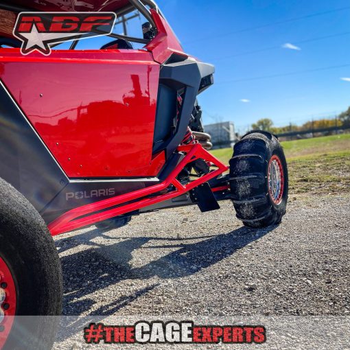 rzr pro r 2 seater with aftermarket abf rock sliders