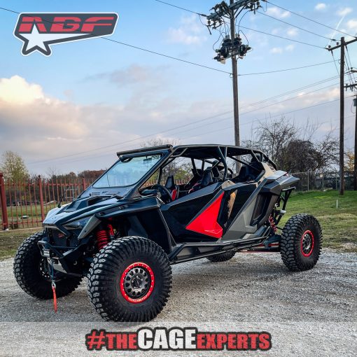 rzr 4 seat turbo r with aftermarket roll cage