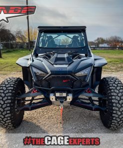 rzr 4 seat turbo r with aftermarket roll cage