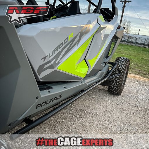 4 seat rzr turbo r with rock sliders